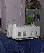 One of Colin's moulds