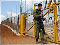 Cerca na Cisjordânia