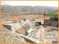 ساختن سد سیوند، عکس از خبرگزاری فارس