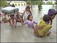 سيل در بنگلادش