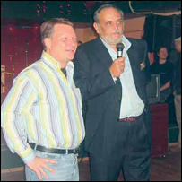 Philip Stephenson şi Dinu Patriciu