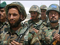 سربازان افغان در هلمند