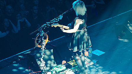 The Joy Formidable on stage