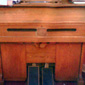 The Organ from the story. It was behind the pedals that the little box was hidden