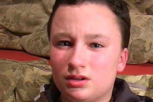 Christian's visit to Auschwitz concentration camp was a harrowing experience. 