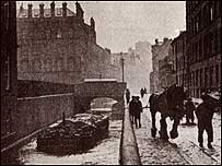 Old Canal Street with horseboat