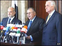 Caferi, Talabani ve Paçacı