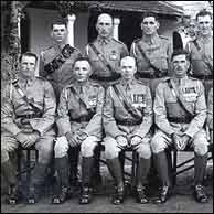 Sergeant's Mess: Ben is front, 2nd from right