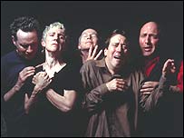 "The Quintet of the Astonished", vídeo de Bill Viola (© Bill Viola. Foto: Kira Perov)