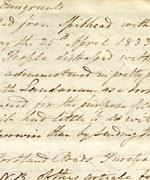 Emigrant's letter home