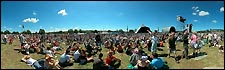 Pyramid Stage at Glastonbury Festival 2004