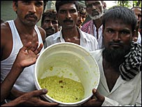 अररिया में राहत शिविर