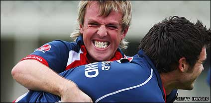 Yours truly and James Anderson