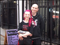 Tanya and Mark, the metal gurus!