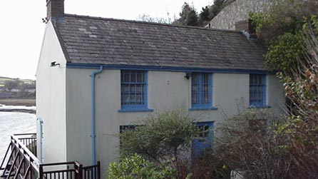 Dylan Thomas' Boathouse in Laugharne
