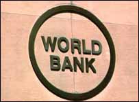 Logo do Banco Mundial em Washington