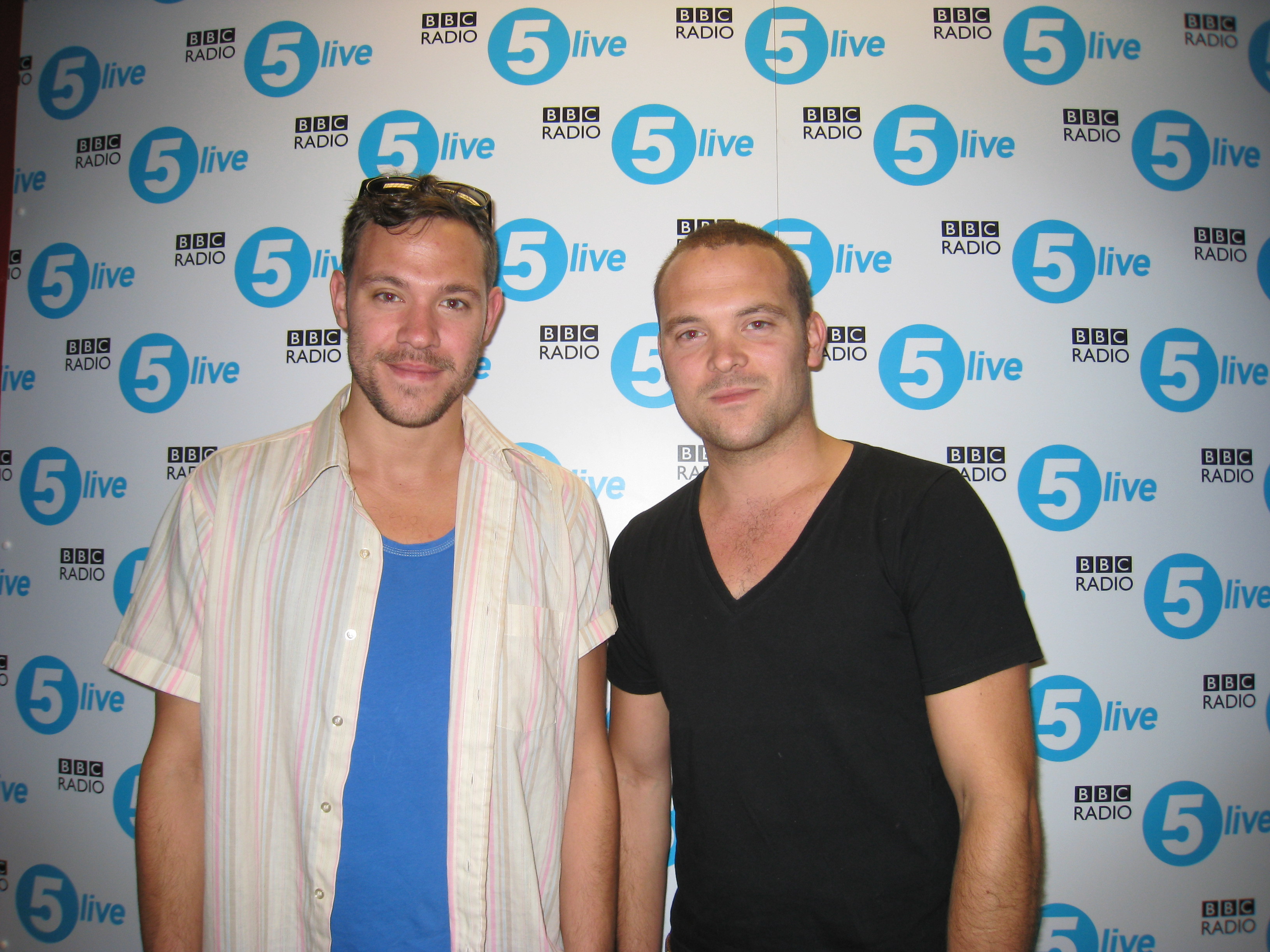Will Young and his brother Rupert Will Young and his brother Rupert