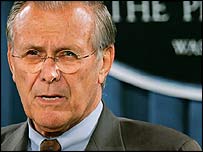 Americký ministr obrany Donald Rumsfeld