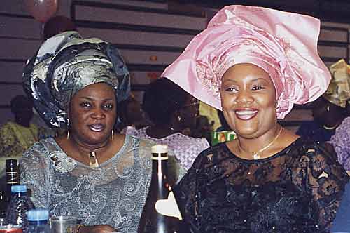 Adebanke Fajenwon (right) photo © Maud Hand