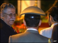 جلال طالبانی و محمود احمدی نژاد