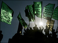 Simpatizantes do Hamas