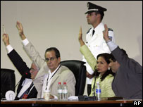 Primeiro dia de trabalho da Assembléia Constituinte do Equador