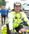 policeman on bike
