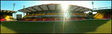 Vicarage Road football ground