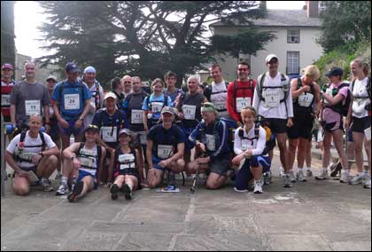 Group shot at the start