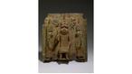 Benin plaque: the oba with Europeans