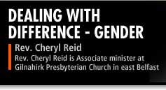 Rev Cheryl Reid is Associate minister at Gilnahirk Presbyterian Church in east Belfast