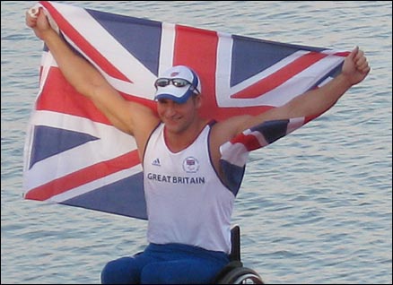 Aggar celebrates his victory