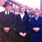 Anne's mum and dad Peter and Margaret, with sister Margaret