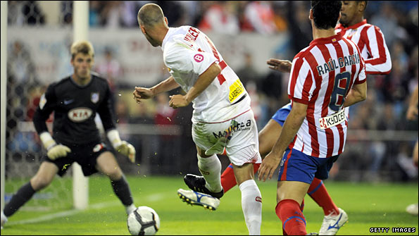 Valero in action for Real Mallorca