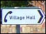 Village Hall sign