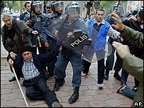 Azerbaycan'da gösteriler