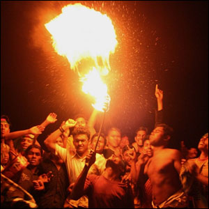 بنگلہ دیش کی فتح کا جشن