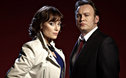 Alex Drake and Gene Hunt