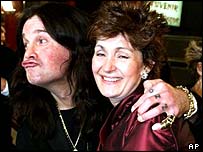 Ozzy e sua esposa