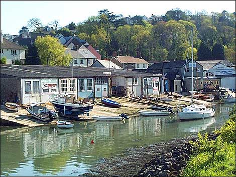 Boatyards at Salcombe