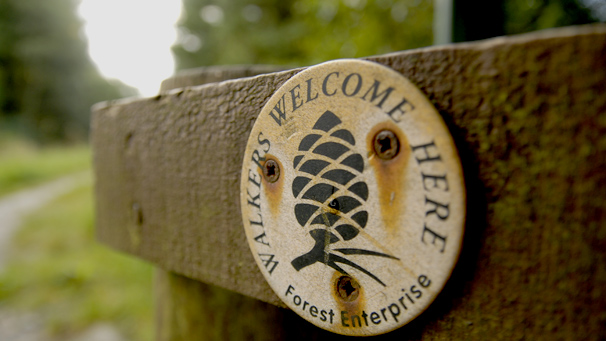 Walkers Welcome Sign