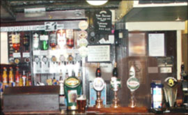 Can you see the spirit behind the bar.