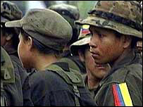 Guerrilheiros das Farc (arquivo)