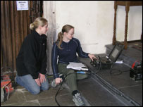 Checking results of the ground radar