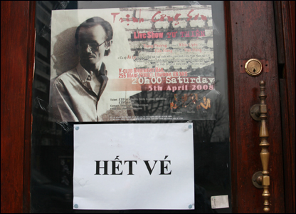 Biển báo hết vé