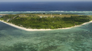 Một hòn đảo thuộc quần đảo Trường Sa đang có tranh chấp