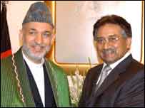 مشرف اور کارزئی