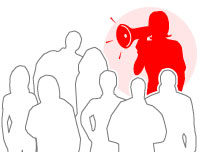 از اينجا حرف خود را به گوش ديگران برسانيد!