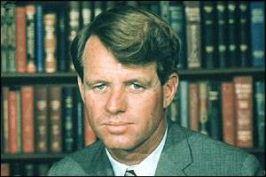 Senátor Robert Kennedy v roce 1968