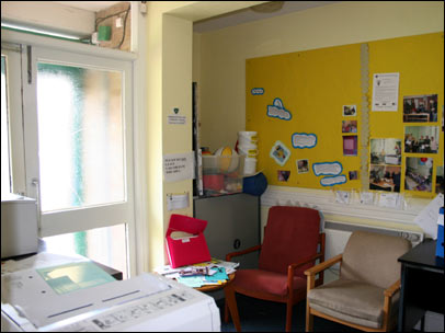 Inside Dowles Road Community Centre, Kidderminster